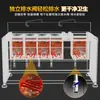 Fogão Industrial Personalizado de Aço Inoxidável para Cozinhar Macarrão Mais Balde de Sopa, Equipamento Especial para Hot Pot Picante, Balde de Sopa Espessado Multifuncional