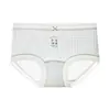Pantaletas de seda de hielo sin costuras para mujer, estilo fino de verano 2026 nuevo modelo, entrepierna extendida, bragas triangulares de cintura media invisibles para niñas