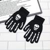Guantes de Pantalla Táctil para Halloween, Estilo Delgado, Adecuados para Deportes, Estudiantes, Calidez Otoñal e Invernal, Conducir, Actividades al Aire Libre Originales, Trabajo, Unisex, Ciclismo