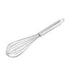 Suministro directo de fábrica en stock batidor de huevos de acero inoxidable de 12 pulgadas batidor de crema batidor de huevos de acero inoxidable de 10 pulgadas de mano