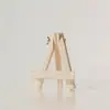 Caballete de Madera de Pino Personalizado, Mini Caballete de Escritorio Suave para Pintura Artística Infantil, Trípode Plegable de Madera