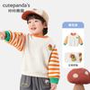 Ropa para Bebé Panda Kaka Sudadera de Cuello Redondo para Niños Atuendo de Otoño Primavera y Otoño Niños y Niñas Bebé Tops de Otoño Ropa para Niños