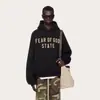 Essentials 24 Nuevas Sudaderas con Capucha de Forro Polar de Moda Callejera Otoño e Invierno para Hombres y Mujeres, Sudaderas con Capucha de Tendencia Americana, Peso Pesado