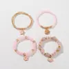 Pulseira Boêmia Nova de Estrela do Mar com Cristal Multicamadas Estilo Étnico Retrô Conjunto de Pulseiras de Contas DIY para Beira-Mar