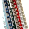 Fornecimento Direto da Fábrica Pompons Grandes de Canto Reto de 2,0 cm para Roupas, Decoração de Têxteis para Casa, Almofada de Sofá, Caminho de Mesa, Acessórios de Toalha de Mesa