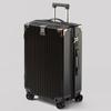 Maleta de Cabina de 20 pulgadas Maleta con Ruedas para Hombre Marco de Aluminio Equipaje de PC Bolsa de Gran Capacidad de 26 pulgadas Maleta de Viaje para Mujer Maleta de Cuero Equipaje