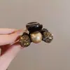 Pinza para Puntos de Acupuntura Auricular, Pinza Ósea Auricular de Medicina Tradicional China, Exquisita y de Alta Gama Pinza para el Cabello de Princesa, Pinza de Garra Pequeña para Flequillo, Pinza Lateral para el Cabello, Pasador