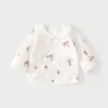 Ropa Jacquard de Algodón de Color Puro Estilo Monje para Bebés Recién Nacidos, Espalda Media, Adecuada para Todas las Estaciones