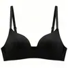 Sujetador transfronterizo estilo asiático, sin costuras, push-up, sin varillas, nuevo estilo de verano, para mujeres europeas y americanas