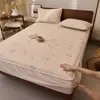 2026 Nuevo Modelo Juego de Sábanas de Lana y Seda Clase A, Juego de Cama de una Pieza de Tres Piezas, Protector de Colchón