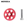 Tapa superior de dirección de aleación de aluminio, Cubierta colorida para dirección de bicicleta, Tapa del tubo superior de la horquilla delantera con diseño floral hueco
