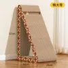 Nueva Tabla para Rascar Gatos, Poste Rascador para Gatos, Cuerda de Sisal, Resistente al Desgaste, No Suelta Pelo, Tabla Vertical para Rascar Gatos, Tabla para Afilar Garras, Juguete para Gatos Mascotas