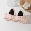 Diadema de Peluche para Lavado Facial para Mujeres, Antideslizante, Sin Marcas, Diseño Lindo y de Alta Gama Personalizable, Adecuada para Aplicar Mascarillas Faciales y Maquillaje, Resistente a la Humedad