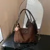 Mochila Multifuncional Feminina Vintage de Grande Capacidade 2026 Nova Bolsa de Ombro Único Outono/Inverno Bolsa Tote de Camurça para o Dia a Dia