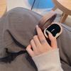 Anillo de plata esterlina S925 flor seguridad anillo femenino personalidad nicho anillo de cola celebridad de Internet Nuevo índice de fortuna anillo regalo