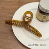 Novo Clip de Tubarão Outono e Inverno 2024 Grande Presilha de Cabelo Presilha de Cabelo de Alta Qualidade na Parte de Trás da Cabeça Presilha de Cabelo Feminina