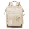 Bolsa de maternidade transfronteiriça, mochila portátil para mães em movimento, bolsa de maternidade multifuncional de grande capacidade, bolsa de armazenamento elegante e simples