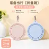 Tigela portátil para cães para animais de estimação, tigela de comida de silicone para água potável ao ar livre para gatos