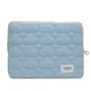 Bolso Fresco Bordado Estilo Coreano con Interior Suave Tipo Nube, Bolsa para iPad, Bolsa para Laptop de 14 pulgadas