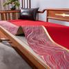 [Personalizado] Nuevo Cojín de Sofá de Madera de Palisandro Estilo Chino, Cojín Especial para Camas de Madera Maciza, Cojín de Asiento Jacquard de Estilo Nacional de Gama Alta