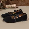 Zapatos transfronterizos de comercio exterior con punta redonda, nuevos zapatos casuales de talla grande con estampado de leopardo para primavera y otoño, talla 43 zapatos planos sin cordones en stock