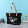 Bolsa de Compras de Lona Publicitaria y Promocional con Cremallera, Bolso de Hombro de Gran Capacidad, Bolsa de Recuerdo, Bolso de Lona de Mano con Logo Personalizado