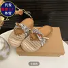 Mules Fechadas da Moda para Mulheres Nova Coleção Primavera/Verão 2026 Versáteis Confortáveis com Solado Grosso Vazados Slip-On