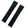 Banda de Silicona para Reloj Baida Watch Aquanaut 5067A-001 Gretel 19mm Pulsera para Mujer Negra Marrón Azul