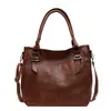 Bolsa de Mano de Comercio Exterior Transfronterizo 2025 Nuevo Estilo Bolso de Hombro Gran Capacidad Bolso de Mano de Moda Retro Simple Cruzado Bolso para Mujer