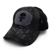 Gorra de Béisbol de Malla Camuflada con Calavera Bordada Gorra para Actividad en Campo Cs Gorra de Pico Táctica Gorra de Sol