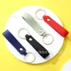 Llavero Creativo de Cuero PU Personalizado Colgante Simple para Accesorios de Bolsa Regalo de Negocios Llavero de Cuero para Coche