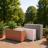 Frete Grátis Caixa de Flores Retangular de PVC para Jardim Varanda, Caixa para Plantio de Vegetais, Caixa de Flores Externa, Vaso de Flores para Cerca