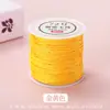 No. 72 Hilo de Cuerda de Jade y Hilo de Jade para Tejer, Pulsera de Cuerda Trenzada Hecha a Mano para DIY, Hilo de Cuerda Trenzada de Tienda de Oro, Venta Directa del Fabricante