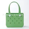 Bolso de Playa Eva con Agujeros Satchel Impermeable para Viaje para Mujeres Lavable Adecuado para Deportes Playa Mercado Piscina