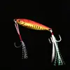 Wanya Shore Lanza Movimiento Lento Señuelo Cuchilla Señuelo Artificial Anzuelo Pesca Equipo Luya Placa de Hierro Señuelo Metálico Señuelo de Plomo 15G 5.2Cm Pluma