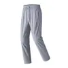 Pantalones Elásticos de Seda Helada para Hombre, Calidad de Verano, Ligeros, de Secado Rápido, Transpirables, Casuales, Modernos, Versátiles, Frescos, para Viajar, Largos