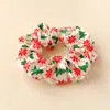 Scrunchies de Tecido Cetim Europeus e Americanos Transfronteiriços Aliexpress Laços de Cabelo de Halloween Acessórios de Cabelo Faixas de Cabeça Adereços de Cabeça de Natal Atacado