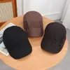 Gorra de Boina Plana Delgada Estilo Coreano para Mujer Otoño Retro Gorra Plana Visera Corta Boina Gorra Pato Gorra Ajustable Dropshipping
