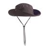 Sombrero de sol unisex de mezclilla occidental japonés, de ala ancha, a prueba de sol, transpirable, para exteriores, montañismo, pesca, pescador