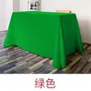 Toalhas de Mesa Impressas Transfronteiriças com Logo e Designs de Fonte para Promoção de Conferências e Exposições, Toalhas de Mesa Retangulares de Cor Sólida