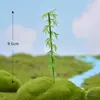 Micro-paisaje simulación árbol de Navidad simulación flor flor de cerezo suculenta Zakka musgo decoraciones de paisajismo accesorios adornos pequeños