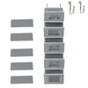 En stock Bolso de Almacenamiento Colgante de Gran Capacidad de Cinco Capas para Dormitorio del Hogar Almacenamiento Colgante Almacenamiento en Puerta Bolso Colgante