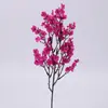 Tecido de seda mosquitinho atacado arco de flores artificiais para casamento arranjo de flores buquê de mão da noiva decoração venda quente transfronteiriça