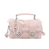 Estilo minimalista urbano bolsa de ayuda diseño de nicho para mujer bolso de mujer niña pequeña bolso cuadrado pequeño moderno versátil bandolera cruzada