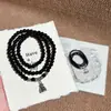 Novo conjunto de pulseira e colar com fecho de segurança em forma de sino, estilo chinês, um acessório versátil e retrô que complementa qualquer look, perfeito para casais ou melhores amigos
