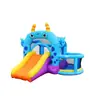 Castillo inflable para niños saltarín tobogán inflable trampolín exterior tamaño pequeño y mediano trampolín interior y exterior fabricante de trampolín monstruo