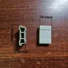 Fivela de rodapé de PVC piso de madeira fixo acessórios de plástico clipes linha de canto piso de fibra de madeira de bambu Mai Tai Bao