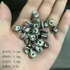 Jingdezhen Horno de Alta Temperatura Cuentas Variables Material Tejido Hecho a Mano Pulsera de Cuentas Cerámicas Planas Accesorios Hebilla Ping An Cuentas