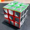 Cubo de Rubik 3x3 Set Completo Diversión Competición Rápida Color Sólido Mate Cubo Suave Juguetes para Niños Venta al por Mayor Comercio Exterior Cubo de Rubik