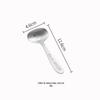 Aço Inoxidável 304 Colher Pequena Conjunto de Talheres Infantil Garfo Colher Cabo Oblíquo Espessado Criativo Laser Carinha Sorridente